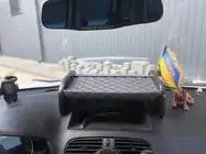 Renault Kangoo 2008–2020 Półka na deskę rozdzielczą (Szara z szarym przeszyciem) zdjęcia 2