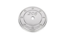Peugeot 206 1998-2024 Chromowana nakładka na wlew paliwa (stal nierdzewna) zdjęcia 1