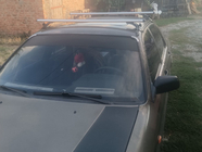 Mitsubishi Galant 1992-1998 Bagażnik dachowy na gładki dach Oluksuz V4 (chrom, para) zdjęcia 6