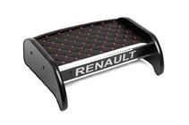 Renault Kangoo 2008–2020 Półka na deskę rozdzielczą (Czarna z czerwonym przeszyciem) zdjęcia 3