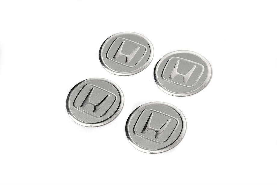 Honda Naklejki na dekielki felg V2 60mm (4szt) Zdjęcia 2