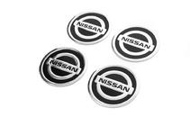 Nissan Naklejki na dekielki felg V1 60mm (4szt) zdjęcia 2