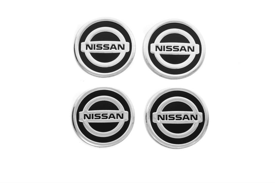 Nissan Naklejki na dekielki felg V1 60mm (4szt) Image