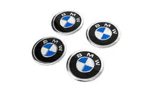 BMW Naklejki na dekielki felg V1 60mm (4szt) zdjęcia 2