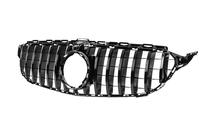Mercedes C-class W205 2014-2021 Przedni Grill Panamericana GT Czarny (do Avantgarde/AMG-Line/C43 AMG) zdjęcia 7