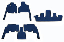 Chrysler Voyager 2001-2007 Dywaniki (3 rzędy, EVA, niebieskie) zdjęcia 1