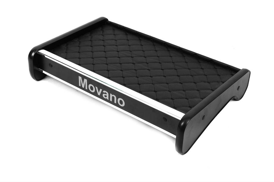 Opel Movano 2004-2010 Półka na deskę rozdzielczą (Czarna z czarną nicią) Image