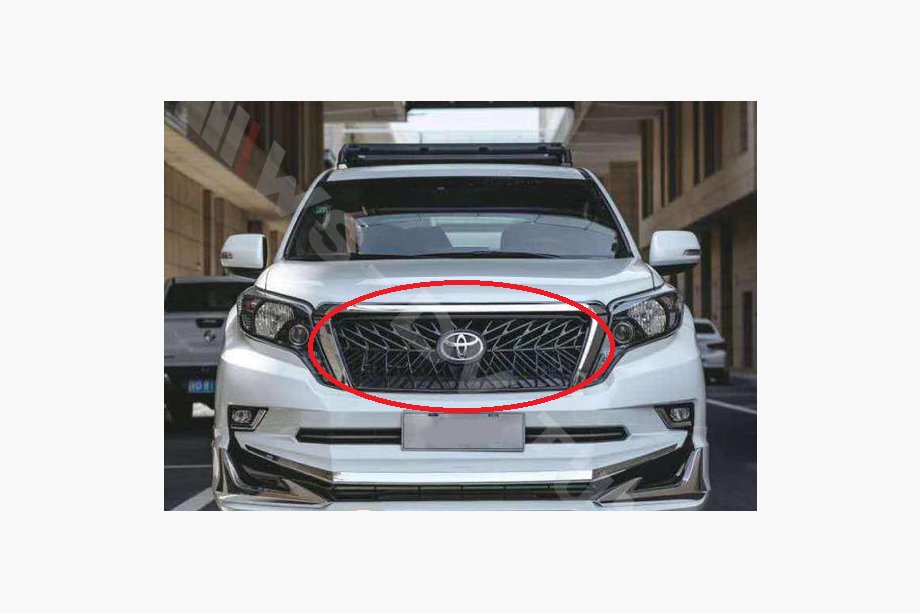 Toyota Land Cruiser Prado 150 2009-2023 Atrapa chłodnicy 2013-2017 (TRD) Zdjęcia 7