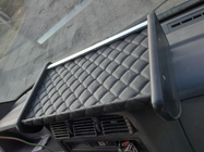Peugeot Boxer 1994-2006 Półka na deskę rozdzielczą 1994-1999 (Czarna z czarną nicią) zdjęcia 2