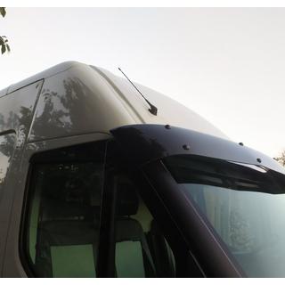 Daszek na przednia szybe V2 (czarny polysk, 5mm) Iveco Daily 2014- zdjęcia 4