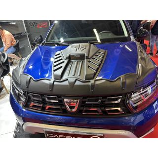 Zestaw nakładek na maskę DRAGON (3 szt.) Dacia Duster 2018-2024 zdjęcia 3