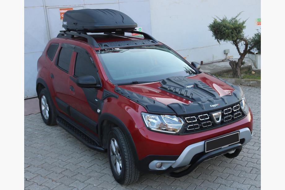 Renault Duster 2018-2024 Zestaw nakładek na maskę DRAGON (3 szt.) Image