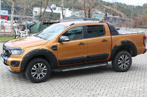 Ford Ranger 2011–2022 Listwy drzwiowe EuroCap (4 szt, ABS) zdjęcia 5