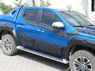 Mitsubishi L200 2015-2024 Listwy drzwiowe EuroCap (6 szt, ABS) zdjęcia 8