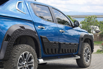 Fiat Fullback 2016- Listwy drzwiowe EuroCap (6 szt, ABS) zdjęcia 2