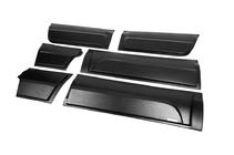 Volkswagen Amarok 2010-2022 Listwy drzwiowe EuroCap (6 szt, ABS) zdjęcia 7