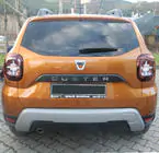 Renault Duster 2018-2024 Nakładka na tylny zderzak U-Type (ABS, szary) zdjęcia 1