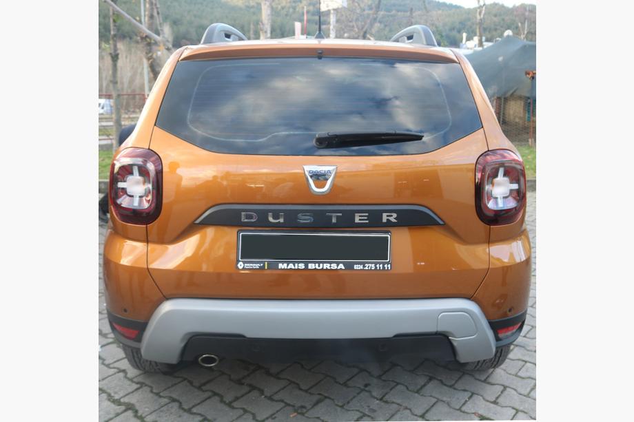 Renault Duster 2018-2024 Nakładka na tylny zderzak U-Type (ABS, szary) Image