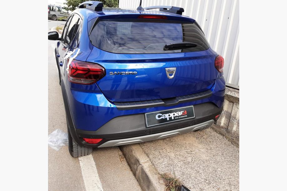 Dacia Sandero 2021- Nakładka na Tylny Zderzak EuroCap (ABS) Zdjęcia 4