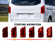 Mercedes Vito/V-class W447 2014- Tylne lampy Dragon (do Vito, 2 szt.) zdjęcia 1