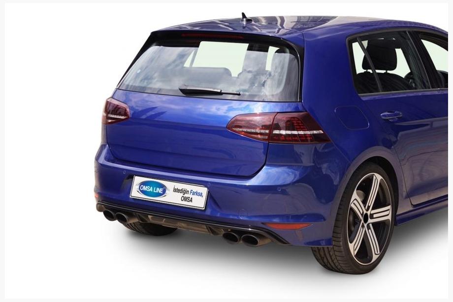Volkswagen Golf 7/E-Golf 2012-2020 Spoiler Meliset HB (4 szt, tworzywo ABS) Image