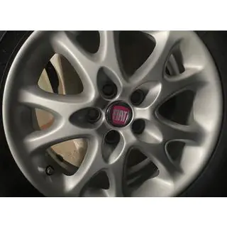 Dekielki na felgi V2 49/42.5 mm czerwone (4 szt, 0735448759) zdjęcia 1