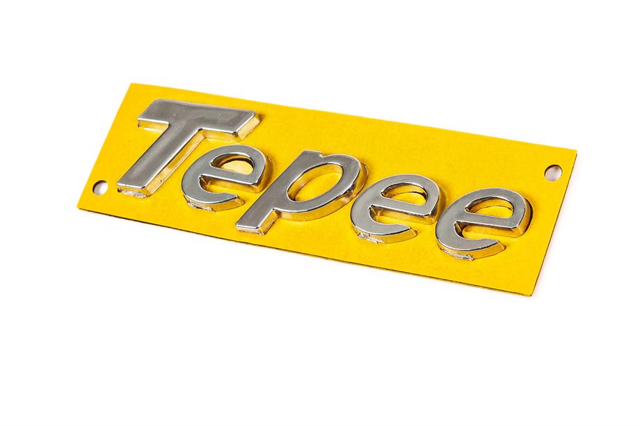 Peugeot Partner Tepee 2008-2018 Napis Tepee (105mm x 25mm) Image