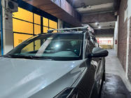 Hyundai Tucson TL 2016-2021 Belki dachowe na zintegrowane relingi z zamkiem Wizard V2 (2 szt) 115cm, czarne zdjęcia 3
