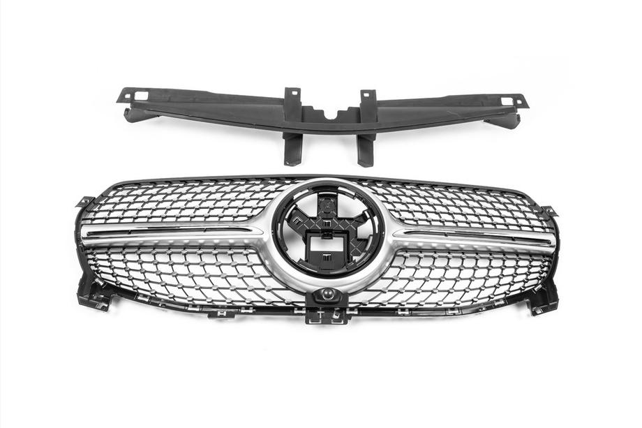 Mercedes GLE coupe C167 2019- Przedni Grill Diamond Silver (do Base 2019-2023) Image