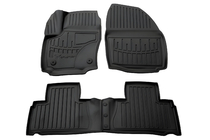 Ford Galaxy 2007-2015 Dywaniki Gumowe Stingray 3D (2011-2014, 4 szt, Poliuretan, Klips FC2) zdjęcia 1