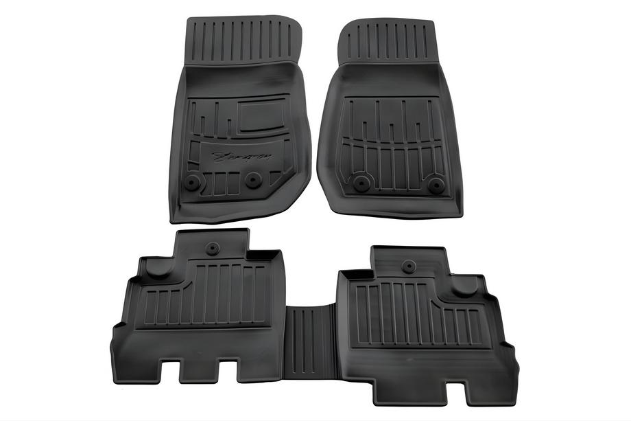 Jeep Wrangler 2007-2017 Dywaniki Stingray 3D (5D, 5 szt, Poliuretan) Image