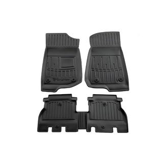 Dywaniki Stingray 3D (5D, 5 szt, Poliuretan) Jeep Wrangler 2018- zdjęcia 1