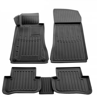 Dywaniki gumowe Stingray 3D (5 szt, poliuretan) Mercedes C-class W203 2000-2007