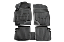 Mitsubishi Outlander 2001-2006 Dywaniki gumowe Stingray 3D (2003-2006, 5 szt., poliuretan) zdjęcia 1