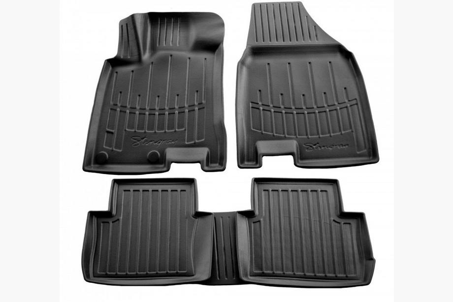 Nissan Qashqai 2010-2014 Dywaniki gumowe Stingray 3D (do +2, 5 szt., poliuretan) Image