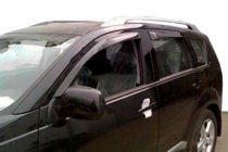 Peugeot 4007 2007-2013 Deflektory Okien (4 szt, HIC) zdjęcia 6