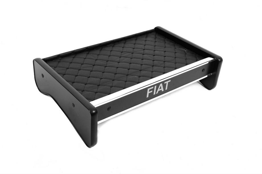 Fiat Ducato 2006-2025 Półka na deskę rozdzielczą (Czarna z czarną nicią) Zdjęcia 3