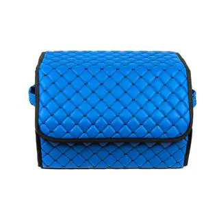 Torba organizer do bagaznika ECO (50x30x30, niebieska) zdjęcia 3