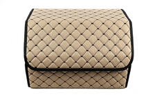 Torba organizer do bagaznika ECO (50x30x30, bezowa) zdjęcia 3