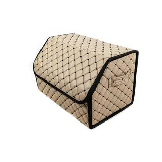 Torba organizer do bagaznika ECO (50x30x30, bezowa) zdjęcia 1