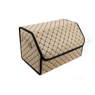 Torba organizer do bagaznika ECO (50x30x30, bezowa) zdjęcia 4