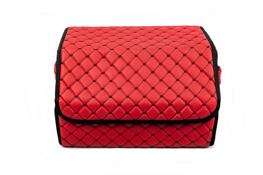 Torba organizer do bagaznika ECO (50x30x30, czerwona) Zdjęcia 3