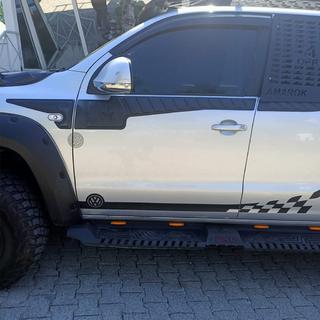Górne Listwy Drzwiowe (6 szt, ABS) Volkswagen Amarok 2010-2022 zdjęcia 3