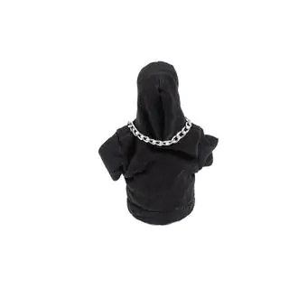 Pokrowiec na Gałkę Zmiany Biegów Styl Bluza (Czarny, Biały Sznurek) zdjęcia 4