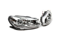Volkswagen Golf 6 2008-2014 Reflektory Przednie Silver (2 szt, LED) zdjęcia 3