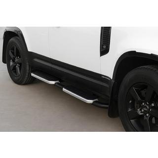 Stopnie boczne OEM Silver (do 110/130, 2 szt.)