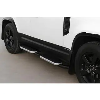 Stopnie boczne OEM Silver (do 110/130, 2 szt.)