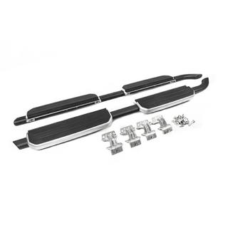 Stopnie boczne OEM Silver (do 110/130, 2 szt.) Land Rover Defender 2019- zdjęcia 2