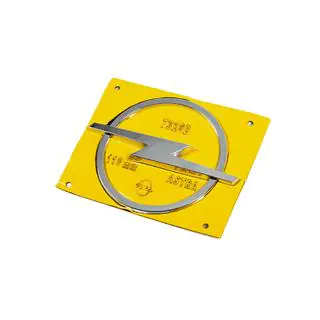 Emblemat Opel 7326D (110mm x 140mm) zdjęcia 2