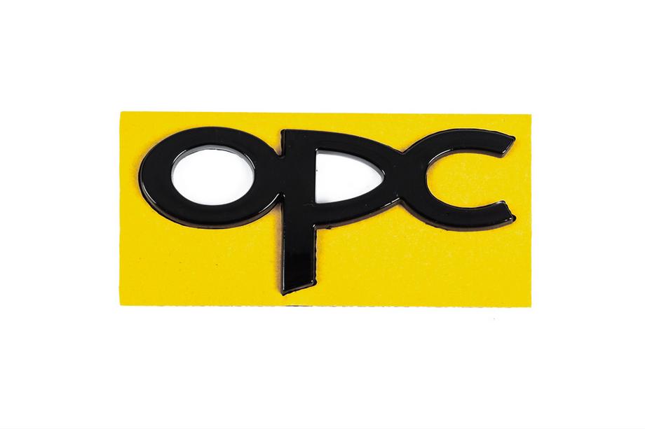 Opel Emblemat OPC 36mm x 85mm (Czarny) Zdjęcia 1